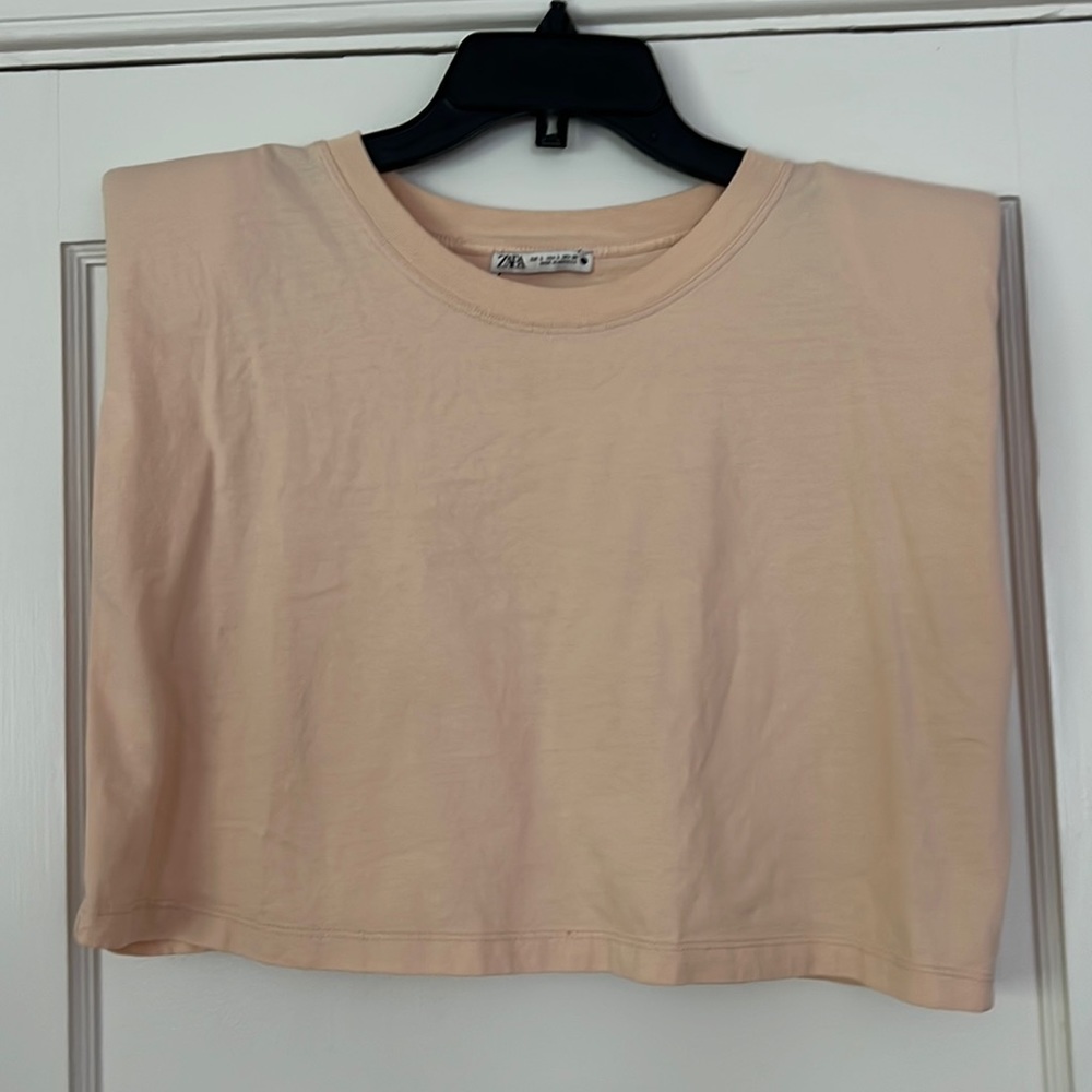 Zara Muscle Crop Top
